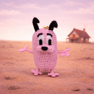 Llavero Caricatura Amigurumi | Llavero Tejido a Mano en Crochet